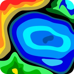 Ícone de Live Weather & Radar Map